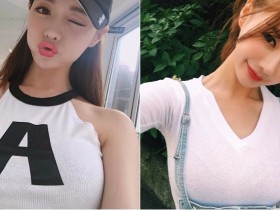 【GG扑克】網拍老闆娘爆乳上陣!超級「乳量爆發」胸前字母被撐開!網呼:不科學…