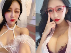 【GG扑克】此婚必搶!兇猛正妹「安希Vicky」披白紗袒巨乳要出嫁,火辣新娘激發男粉必娶決心!