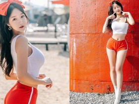 【GG扑克】「八頭身正妹」루미 Rumi比例好到誇張!前凸後翹宛如「真人版娜美」!