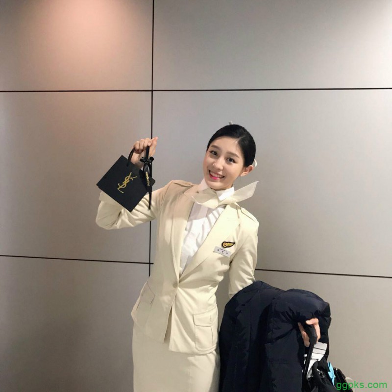韩国正妹空姐 甜美气质迷人让人不想下飞机