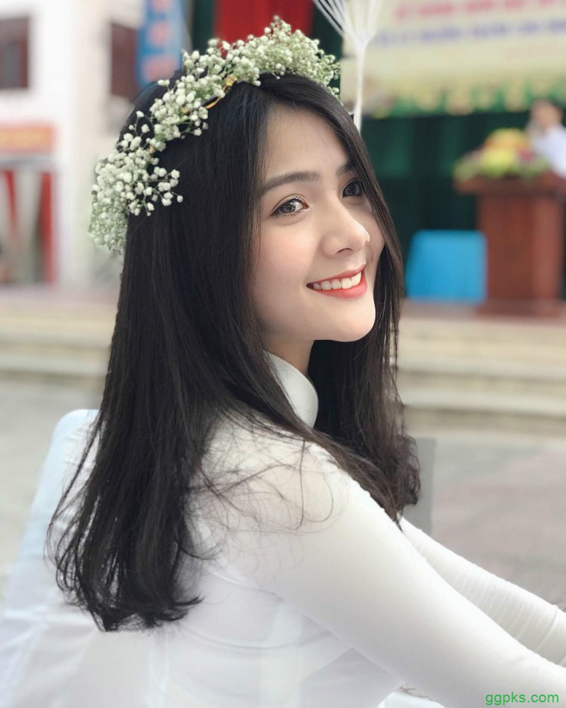 越南天使般美女 高颜值正妹甜美笑容迷人