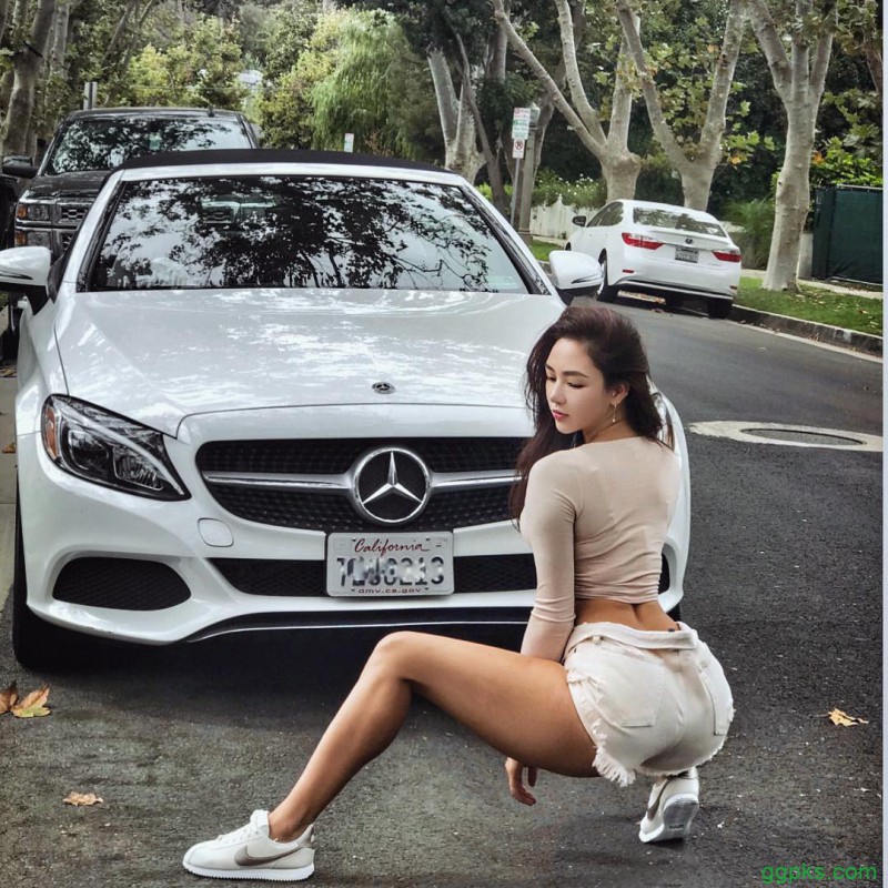 【GG扑克】韩国健身美女Grace kim 前凸后翘身材性感到不科学