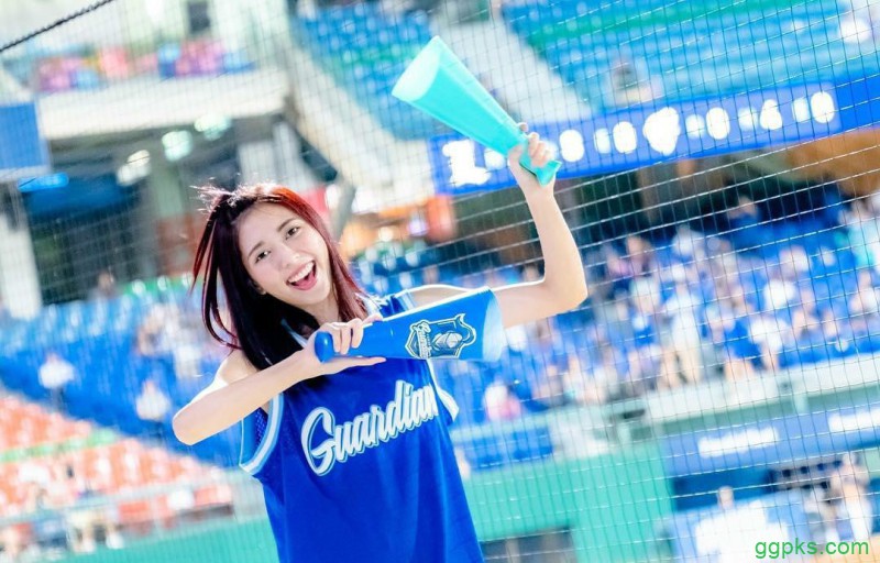 【GG扑克】Fubon Angels啦啦队美女洁米 清新甜美掳获球迷