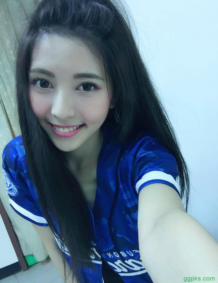 【GG扑克】Fubon Angels啦啦队美女洁米 清新甜美掳获球迷