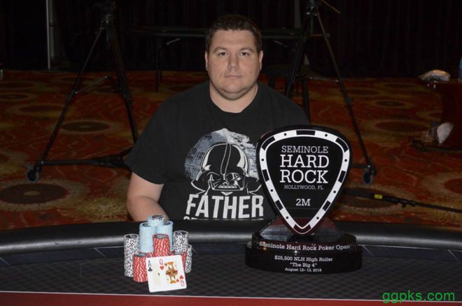 SHRPO Big 4：Shaun Deeb斩获$25K豪客赛冠军，入账$778,300