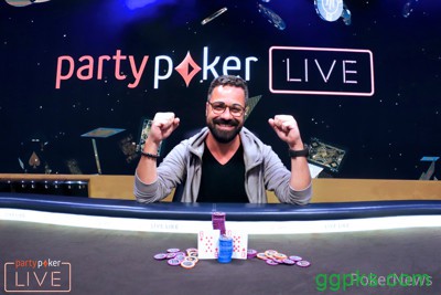 Orpen Kisacikoglu斩获2019 partypoker 100K超高额豪客赛冠军，揽获奖金€1,040,000