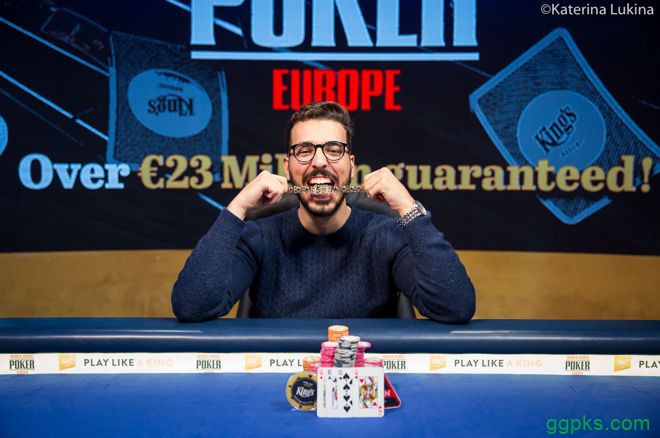 Tomas Ribeiro斩获WSOPE €2,200底池限注奥马哈胜利，为葡萄牙拿下第5条金手链