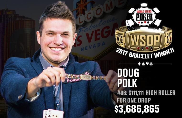 WSOP快讯：Doug Polk夺得一滴水豪客锦标赛冠军