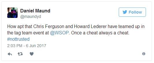 Howard Lederer和Chris Ferguson相约WSOP $1,000 Tag Team团队赛