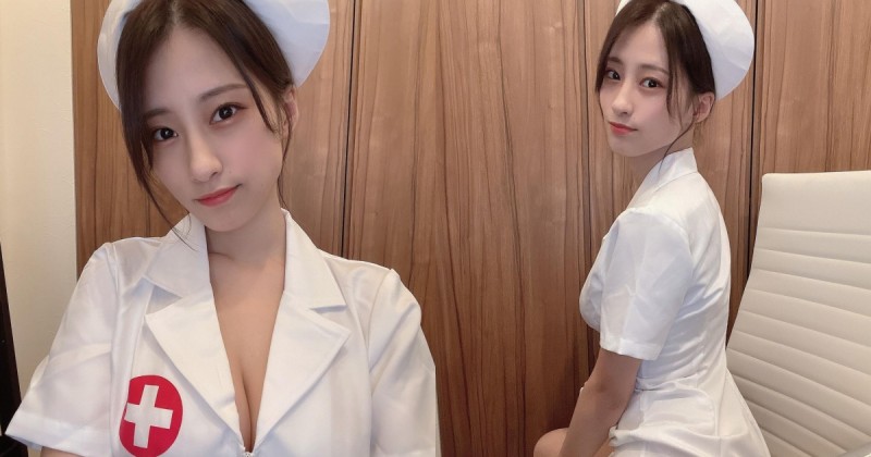 【GG扑克】這日本護士也太辣！澄田綾乃「雪白美乳＋蜜桃翹臀」緊身制服包不住！