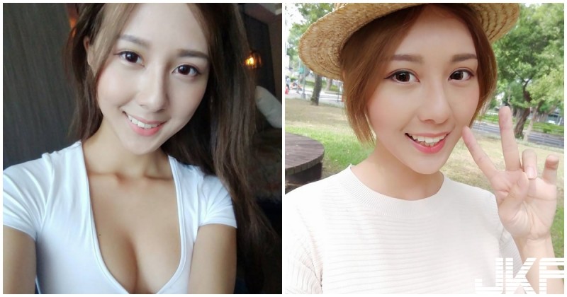 甜美童顏爆乳妹！渾圓大眼激似韓瑜，身材也是超級猛爆啊！