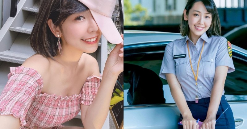 【GG扑克】「超甜美女警」笑容神似新垣結衣!網友看了狂推:想被開單!