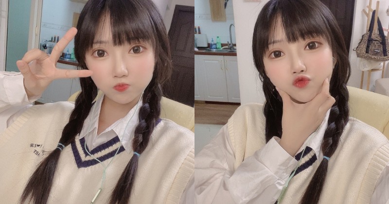 【GG扑克】可愛俏皮學院美少女身分曝光… 百變造型讓人眼睛為之一亮!