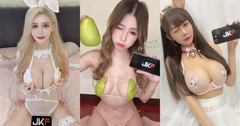 【GG扑克】中秋最強爆奶特輯!百位JKF女郎「雪乳齊放」,乳含量爆表太吸睛!