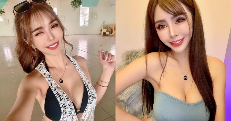 【GG扑克】電眼女神「高萱kimmy」曲線好極品,「火辣自拍」雙球快蹦出!