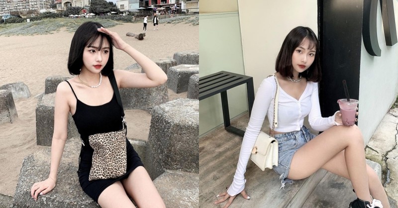 【GG扑克】神級短髮！世新大學正妹「Feng」甜美顏值超清新，白皙美腿太迷人！
