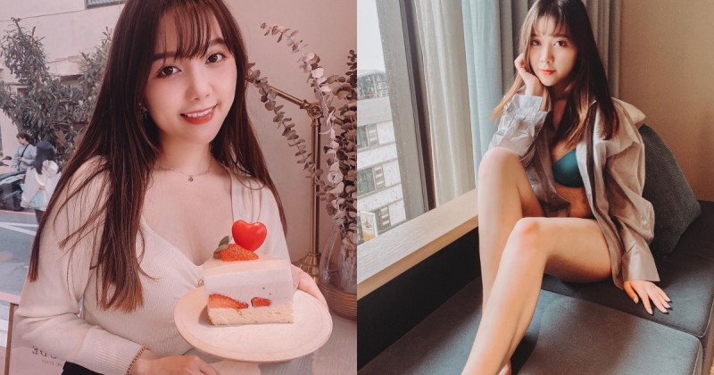 【GG扑克】行銷界的「甜美正妹設計師」沛沛豬,大眼甜笑好迷人,竟還有E級的豐滿美胸!