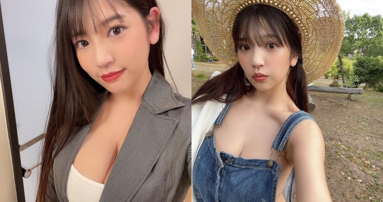 【GG扑克】身材超出理解範圍!日本寫真新秀 I 罩杯神乳「冒青筋」辣翻