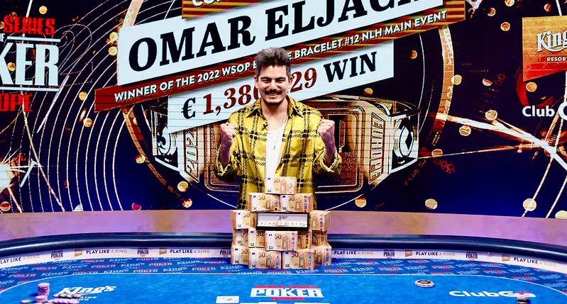 【EV扑克】瑞典玩家Omar Eljach拿下WSOPE主赛冠军,生涯奖金暴涨至7位数