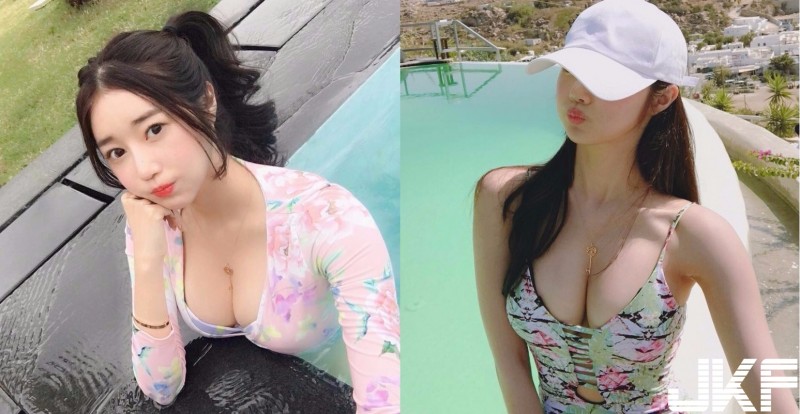 【GG扑克】正妹空服員「超兇爆奶視角」讓人吃不消!好身材不藏私.IG滿滿曬肉福利照!