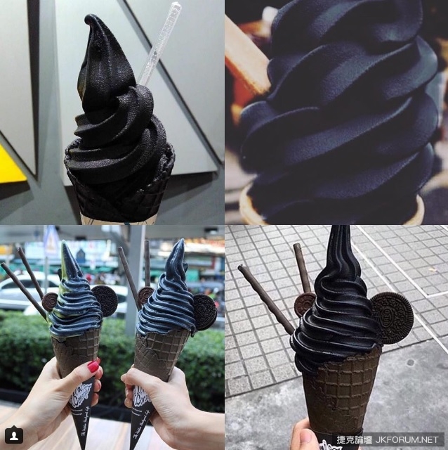 【GG扑克】OMG!紐約冰店推出創意全黑冰淇淋!口味居然是….