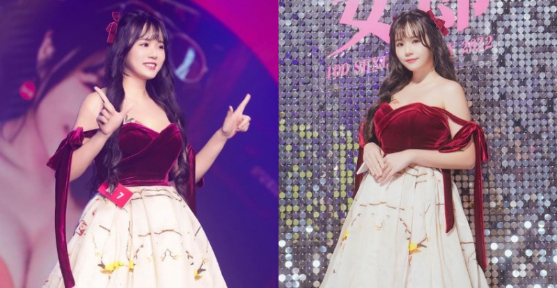 【GG扑克】寶7寶7得第七!巨乳寵物美容師「Angela 寶7」復古禮服甜美可愛