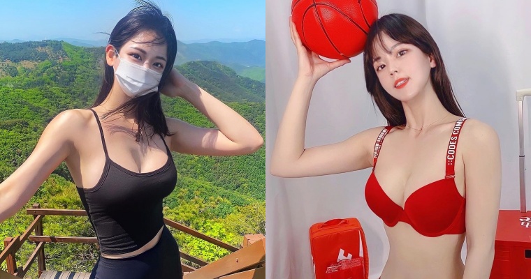 【GG扑克】口罩摘下一樣正!韓國「大邱姐姐」美乳+馬甲線身材迷倒網友
