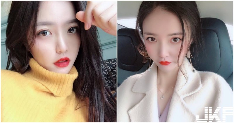 【GG扑克】好正!「大眼空姐」神似郭碧婷,「超殺紅唇」模樣好誘人喔!