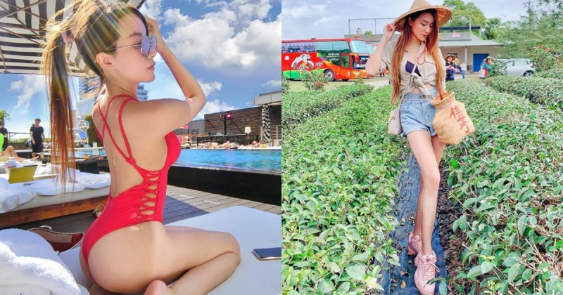 【GG扑克】最美採茶女?「長腿美姬Dana」茶園大秀逆天美腿,東方美人94這一味!