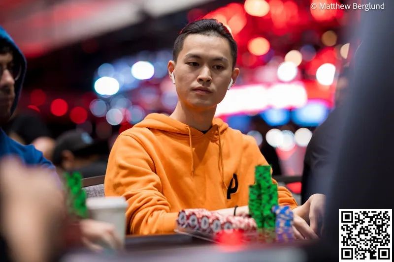 【EV扑克】2023WSOP | 主赛Day5战况惨烈,仅剩中国台湾帅小伙幸存,149人晋级Day6