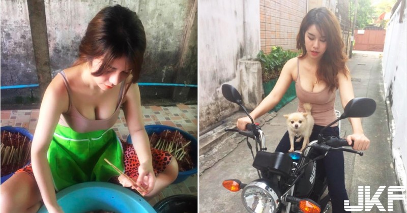 【GG扑克】網傳「爆乳女騎士」低胸露球好犯規！這姿勢和亮點令人無法招架啊..