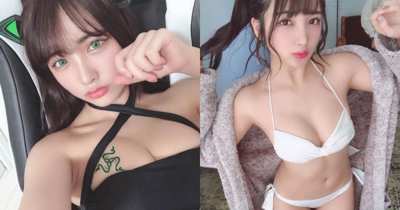 【GG扑克】敢露敢玩的惹火「童顏巨乳妹」,嫵媚挑逗姿勢太引遐想!