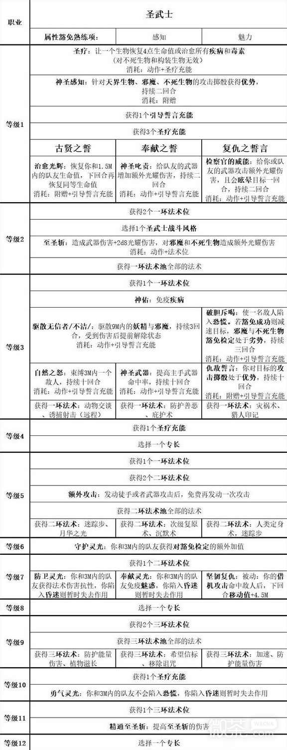 《博德之门3》圣武士入门构筑攻略分享