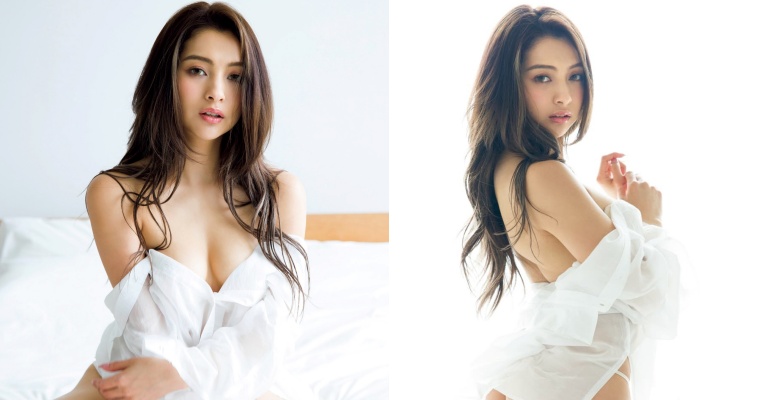 【GG扑克】24 歲混血辣模「木村有希」正背面都養眼！最新寫真曝光 一次解放「美乳、蜜桃臀」