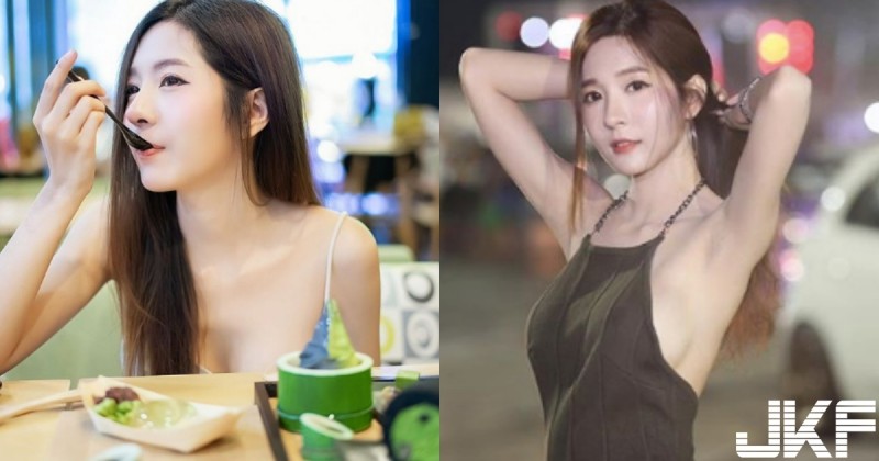 【GG扑克】戀愛了!對坐「蛀牙系正妹」甜蜜蜜男友視角,撩頭髮瞬間「半球露出」路人凍未條!