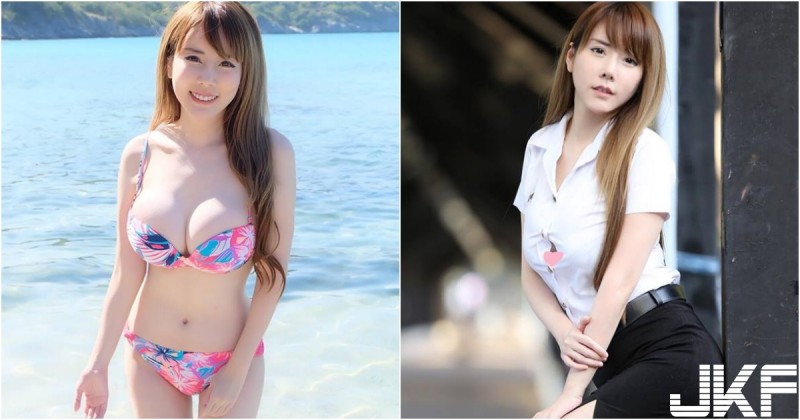 【GG扑克】胸胸der！「大奶制服妹」襯衫扣子快爆開！制服下「鮮嫩美體」渾圓飽滿又前凸後翹啊！