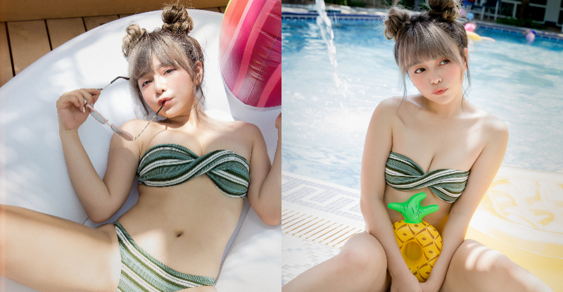 【GG扑克】專屬閨密夏日「私密狂歡派對」!甜美正妹「Olive 妞妞」爆乳掀起熱浪!