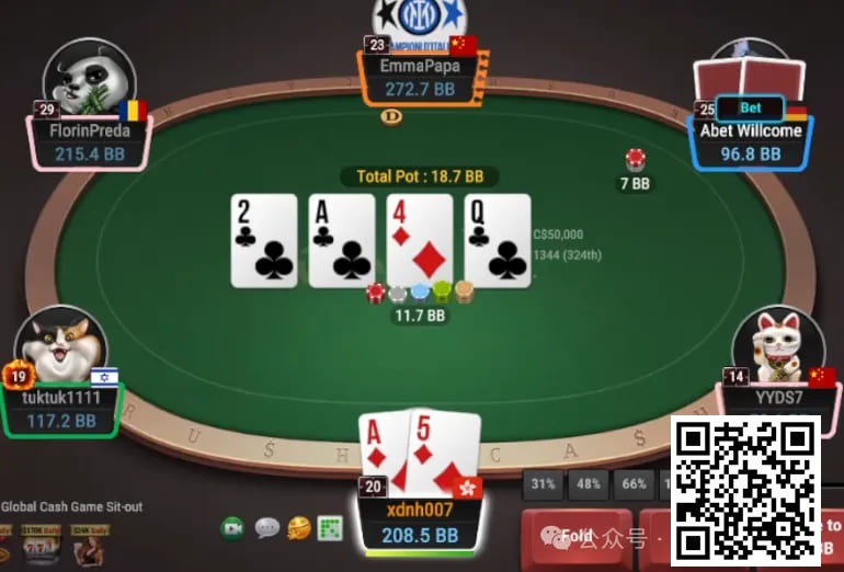 【EV扑克】牌局分析:被鱼的迷踪拳打晕