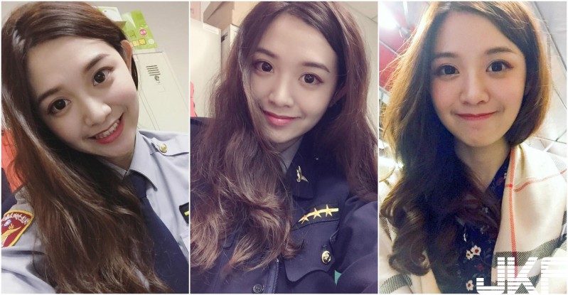 【GG扑克】台灣亮麗女警曬「性感制服」照引瘋傳!自曝「制服太緊」大爆扣!實在太兇了…