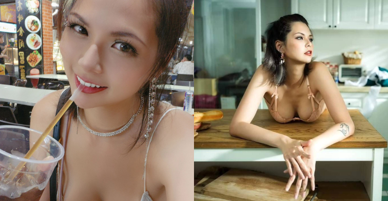 【GG扑克】內襯都露!媚眼尤物「陳婷」用餐丟福利,「直擊乳溝」先餵飽粉絲!
