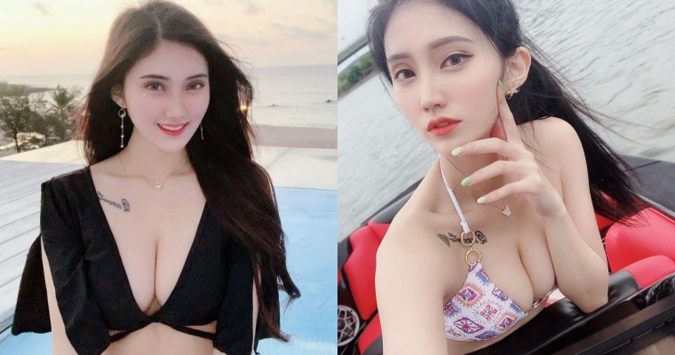 【GG扑克】一眨眼就讓人凍末條!魅惑系女神「許伊兒」混血五官超精緻!曬深溝、美尻放福利