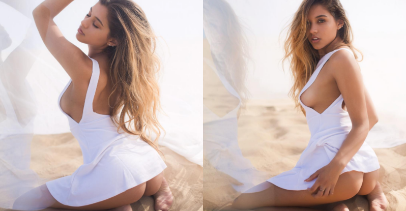 【GG扑克】解禁！正妹出賣「美乳翹臀」宣告轉大人　發育過激的初熟肉體好誘人