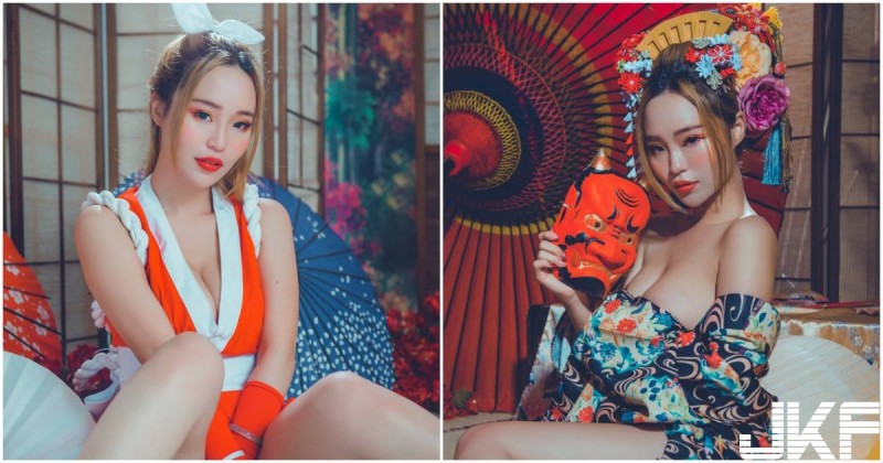 【GG扑克】性感花魁的香豔誘惑!中路大開「美乳外露」,尺度超噴血!