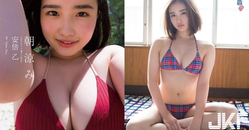【GG扑克】竟有巨乳版「E奶石原里美」！嫩妹日本爆紅「白嫩胴體」火辣巨乳還只有18歲！