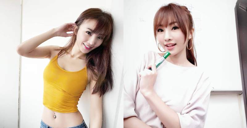 【GG扑克】選課系統要爆啦!最辣女講師「張佳瑩」梳起馬尾性感授課,窈窕曲線讓台下學生斷了理智