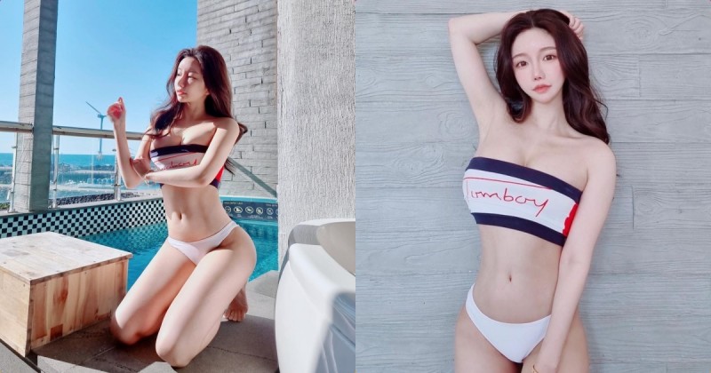 【GG扑克】九頭身正妹「濟州島做日光浴」好火辣，「陽光下的胴體」太誘惑！