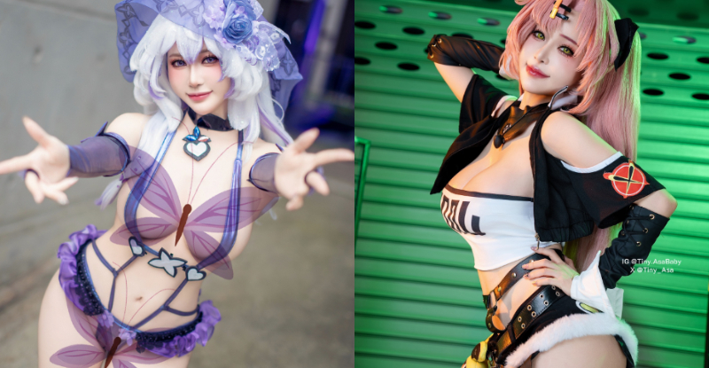 【GG扑克】頂級寫真Coser《Tiny Asa》性感全輸出 限定活動「拼手速-攝不停」超猛