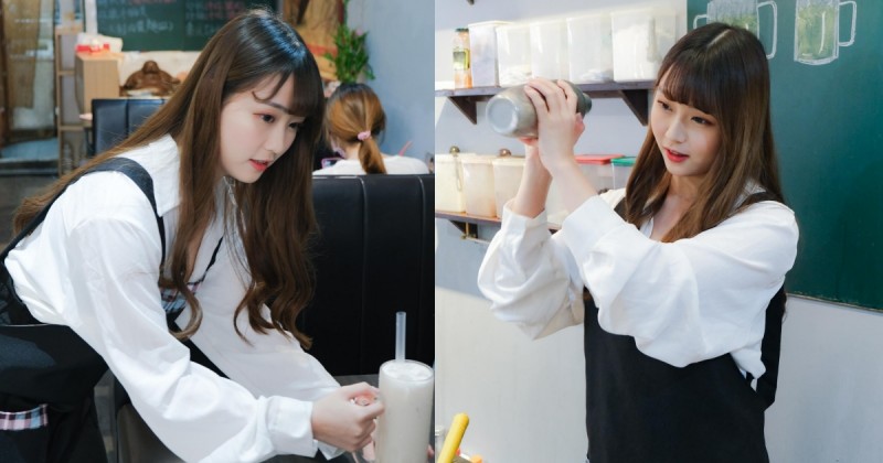 【GG扑克】西門町飲料店「超可愛店員」甜美笑容好迷人!完美高顏值讓人戀愛