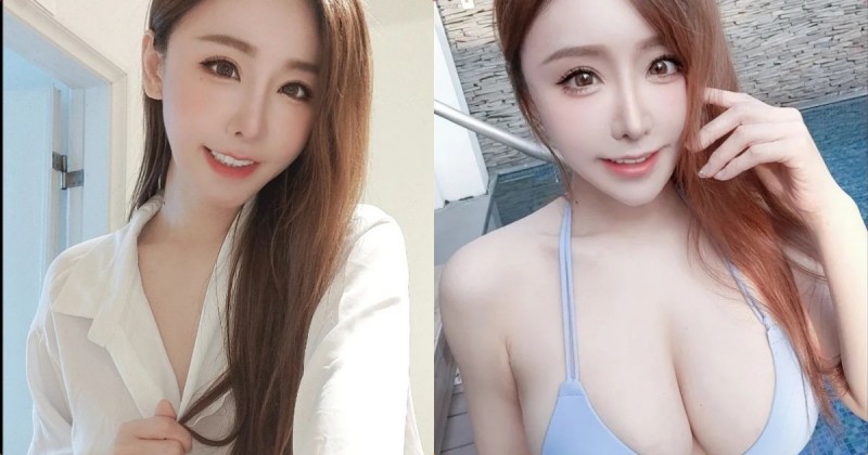 【GG扑克】美乳辣模「星野優」34G乳量超兇，泳池辣照「車頭燈好大顆」！