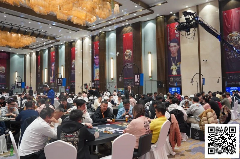 【EV扑克】黄河杯暨第五届TJPT®总决赛 | 主赛557人次参赛170人晋级,夏忠民、刘恒昭分别领跑